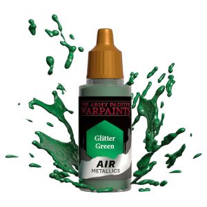 Warpaints: Air: Metallic: Glitter Green 18ml