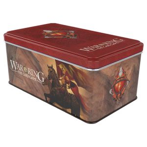 Lord of the Rings: War of the Ring Card Box and Sleeves: Shadow: Red Bannerman