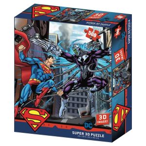 3D Puzzle: Lenticular Superman & Electro