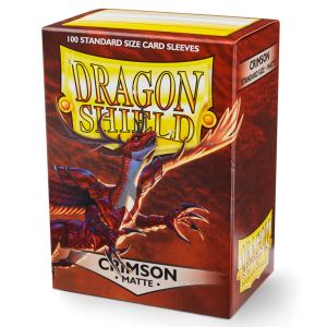 Deck Protector: Dragon Shield: Matte: Crimson (100)