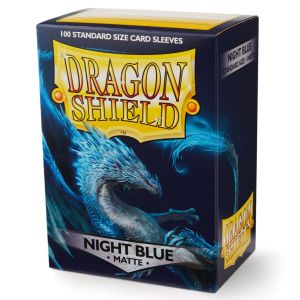 Deck Protector: Dragon Shield: Matte: Night Blue (100)
