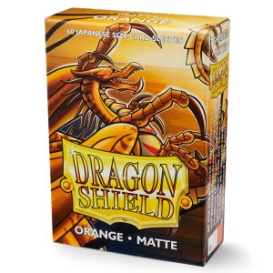 Deck Protector: Dragon Shield: Japanese: Matte: Orange (60)