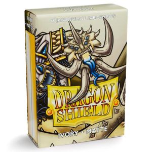 Deck Protector: Dragon Shield: Japanese: Matte: Ivory (60)