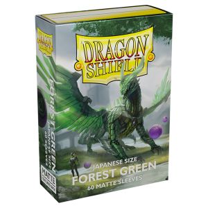 Deck Protector: Dragon Shield: Japanese: Matte: Forest Green (60)