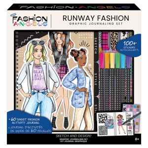 Runway Fashion Graphic Journal Set (6)