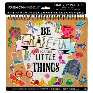 Positivity Posters Coloring Set (Be Grateful) (12)