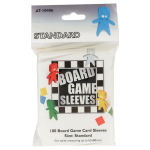 Deck Protector: Board Game Sleeve: Standard Clear (100)