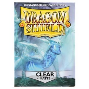 Deck Protector: Dragon Shield: Matte: Clear (100)