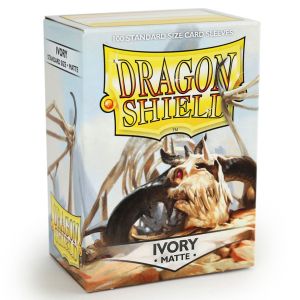 Deck Protector: Dragon Shield: Matte: Ivory (100)