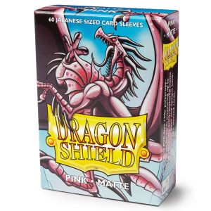 Deck Protector: Dragon Shield: Japanese: Matte: Pink (60)