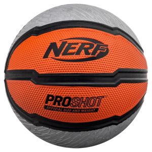 NERF Proshot Rubber Basketball Official Size B7 Bulk Deflate (24)