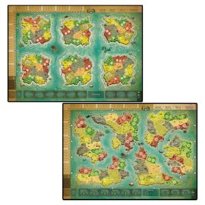 Heroes of Land, Air & Sea: Two Worlds Game Mat