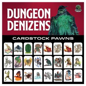 System Neutral Dungeon Denizens Cardstock Pawns