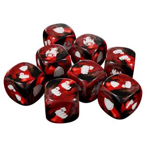 Street Fighter: The Miniatures Game Red Battle Dice