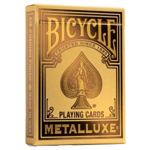 Playing Cards: Bicycle: Metalluxe Gold