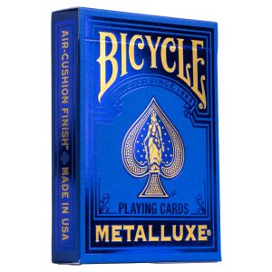 Playing Cards: Bicycle: Metalluxe Blue