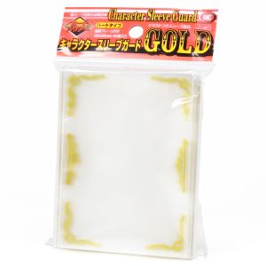 Deck Protector: Character Guard Clear with Gold Scroll (60)