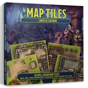 Map Tiles: Caves & Caverns