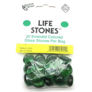 Glass Stones Bag Green (20)