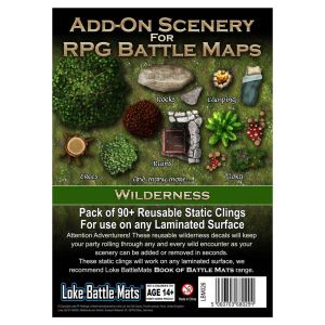 Add-On Scenery for RPG Battle Mats: Wilderness