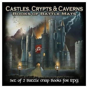 Castles Crypts & Caverns Book of Battle Mats