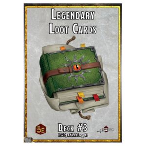 D&D 5E: Legendary Loot Cards: Deck #3