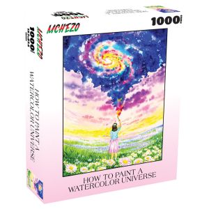 Puzzle: How to Paint A Watercolor Universe 1000 Piece