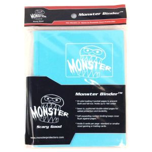 Binder: 4-Pocket: Monster: Matte Blue