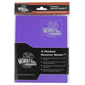 Binder: 4-Pocket Monster Matte Purple