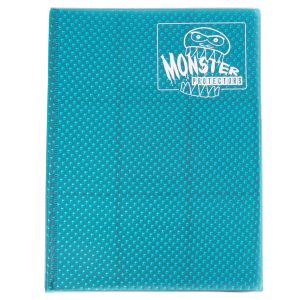 Binder: 9-Pocket: Monster: Holofoil Aqua Blue