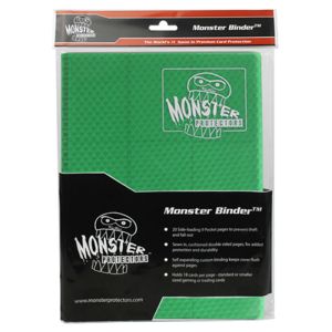 Binder: 9-Pocket: Monster Holofoil Green