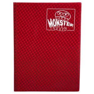 Binder: 9-Pocket: Monster: Holofoil Red