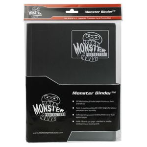 Binder: 9-Pocket: Monster: Matte Black