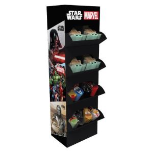 Star Wars & Marvel Plush Sidekick Display