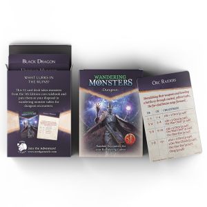 D&D 5E: Wandering Monsters Deck: Dungeon
