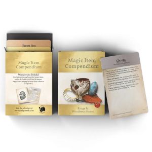 D&D 5E: Magic Item Compendium Deck: Rings & Wondrous Items