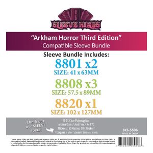 Deck Protector: Bundle: Arkham Horror Third Edition (660)