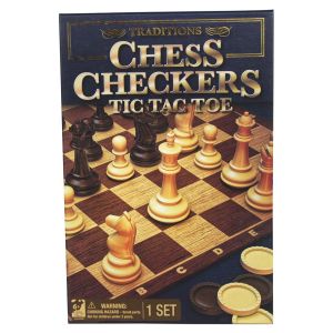 Chess, Checkers, Tic Tac Toe