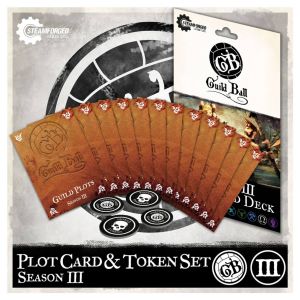Guild Ball: Season 3: Plot Card & Token Set