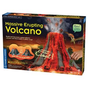 Massive Erupting Volcano