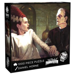 Puzzle: Frankenstein with Bride 1000 Piece