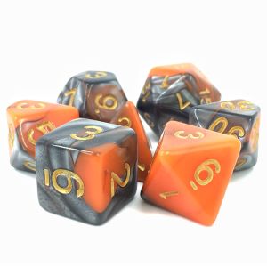 7-Set Waylander's Forge Orange and Silver Fusion with Gold