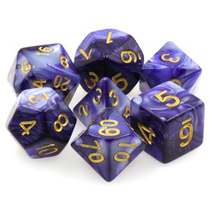 7-Set Sorcerous Storm Dark Purple and White Fusion with Gold