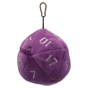 Dice Bag: d20 Plush: Purple