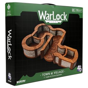 WarLock Tiles: Town & Village Angles & Curves: Expansion Pack 1